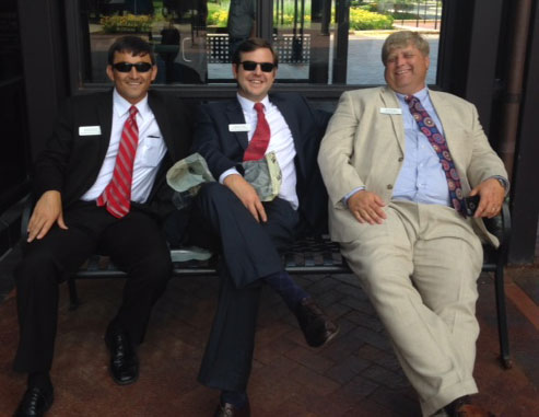 MS-Session-II,-Lounging-at-John-Deere-SMALL-150626 They look ready to lead (from left): Collin Holzhauer, Greg Van Dyke, and Nat McKnight.