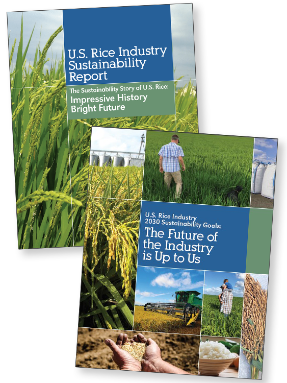 Cover of the Sustainability Report and Sustainability Goals Booklet