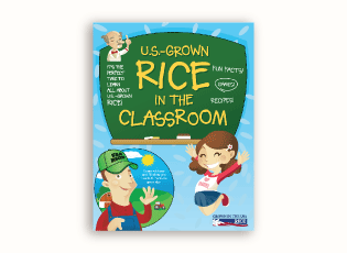 Thumbnail image of the U.S.-Grown Rice in the Classroom booklet