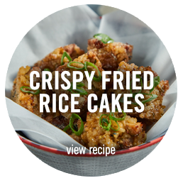 Click to view Crispy Fried Rice Cakes