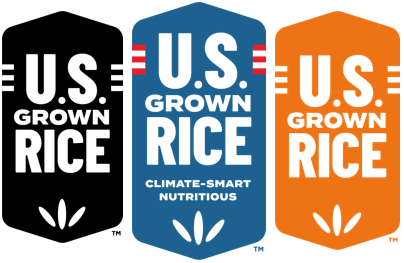 US Grown Rice Badges