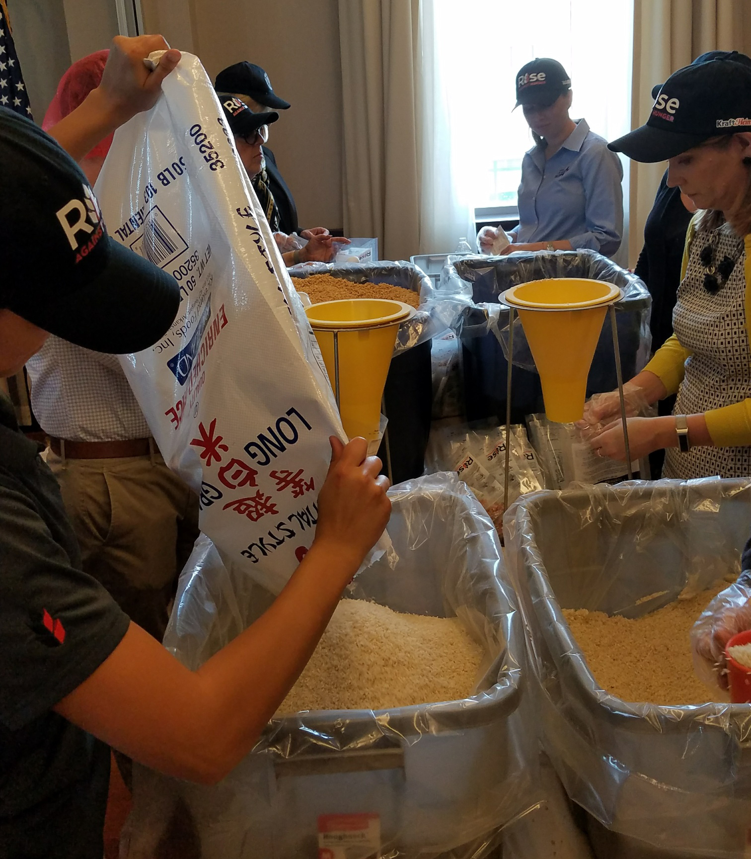 USA Rice Joins Kraft Heinz To Rise Against Hunger | USA Rice Federation