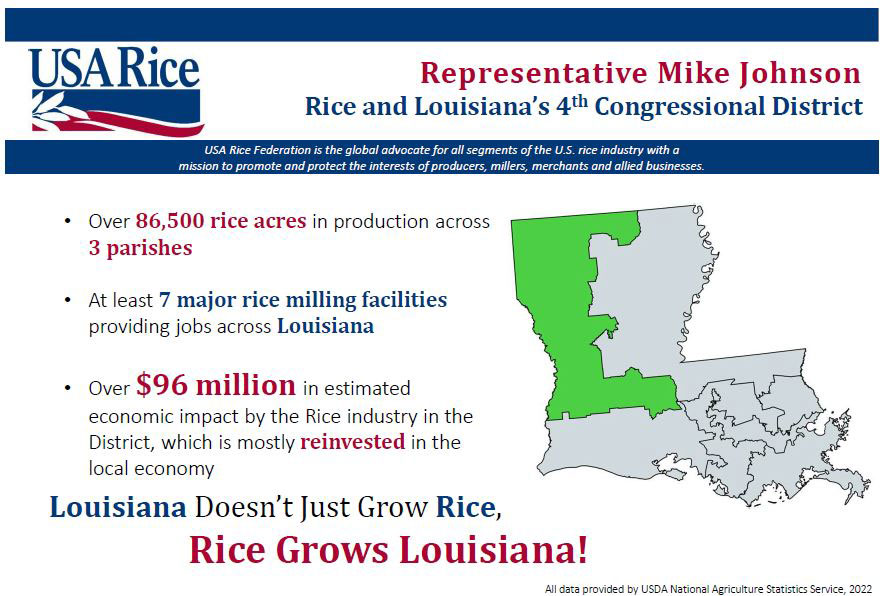 Louisiana Congressman Meets with Local Rice Millers