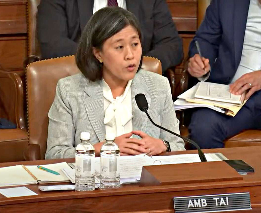 USTR Ambassador Tai Promotes Biden Trade Policy On Capitol Hill | USA ...