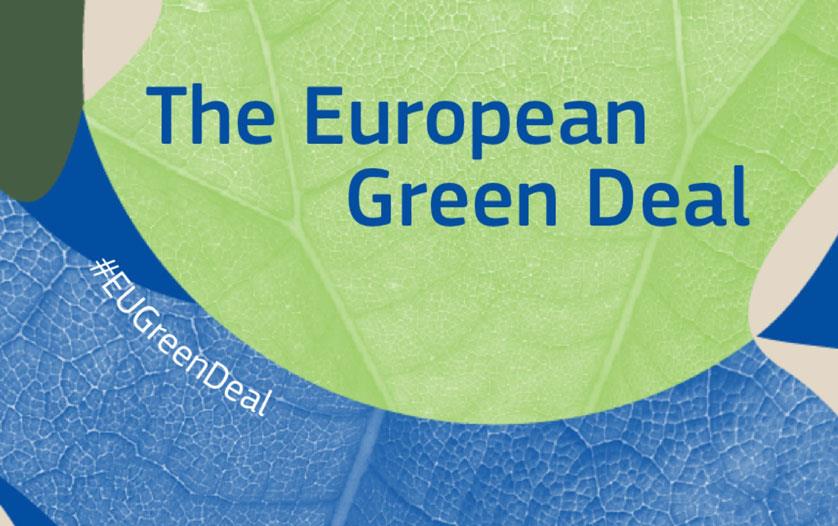 European-Green-Deal-logo & hashtag