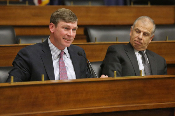 two men at USACC Hearing